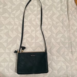 Ted Baker Maceyy Double Zip Leather Crossbody Bag